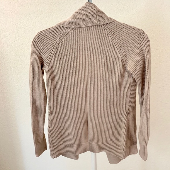 H&M beige duster cardigan size XS - Picture 2 of 7